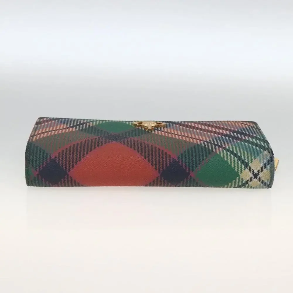 Vivienne Westwood Vinyl Long Wallet Multicolor